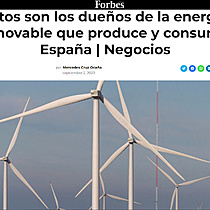 Estos son los dueos de la energa renovable que produce y consume Espaa | Negocios
